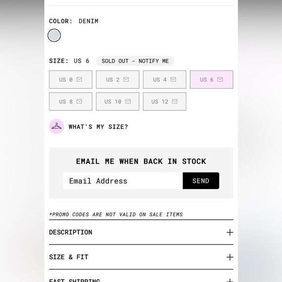 LAYTON STRAIGHT LEG LIGHT WASH JEAN DENIM NWT Sz 6 - Picture 5 of 10